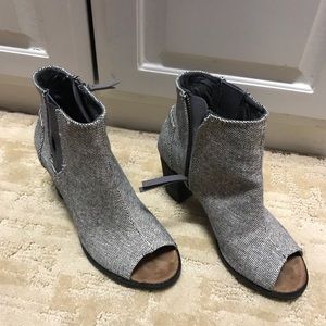 TOMS Peep Toe Booties